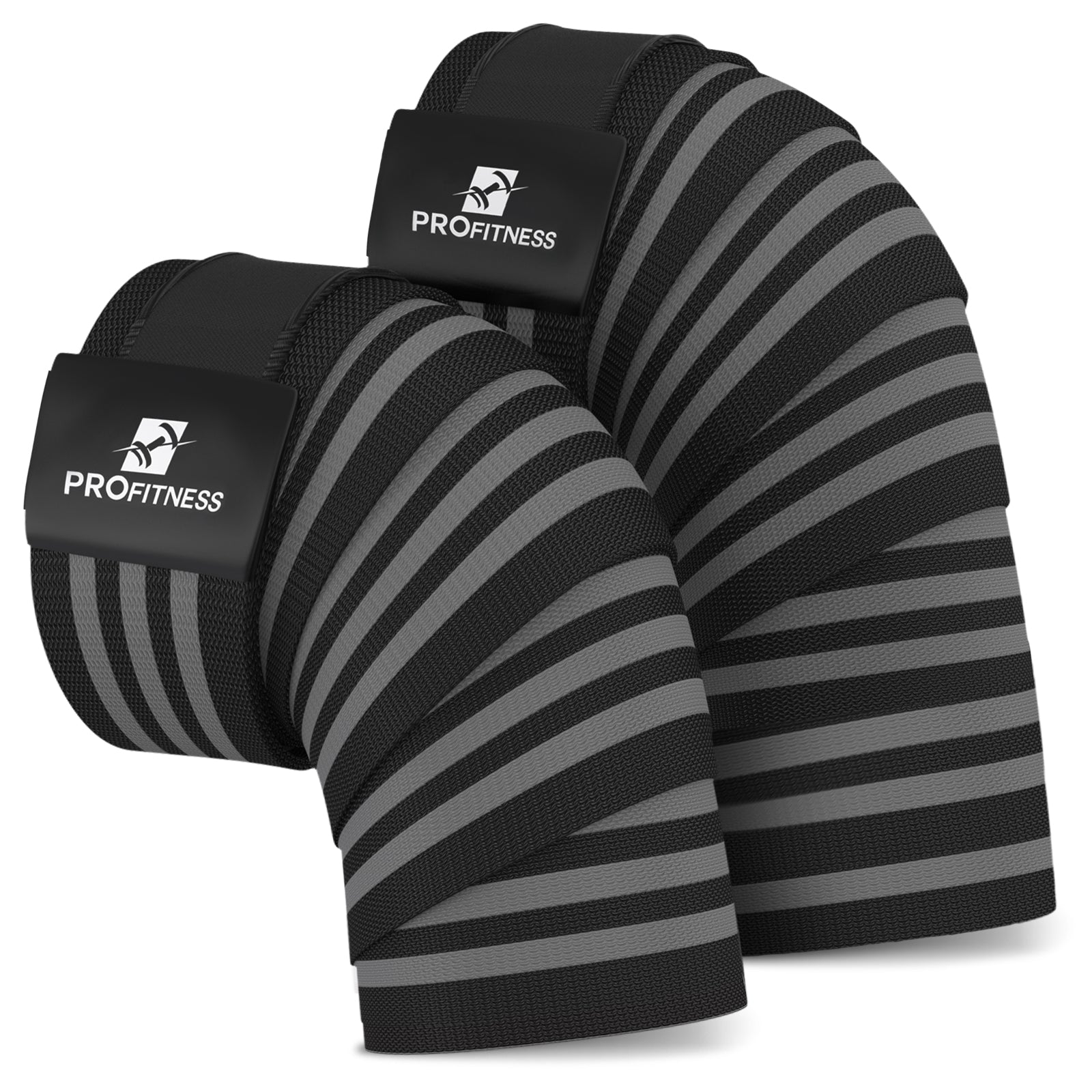 Black leather weightlifting belt with 'PROfitness' logo in front.